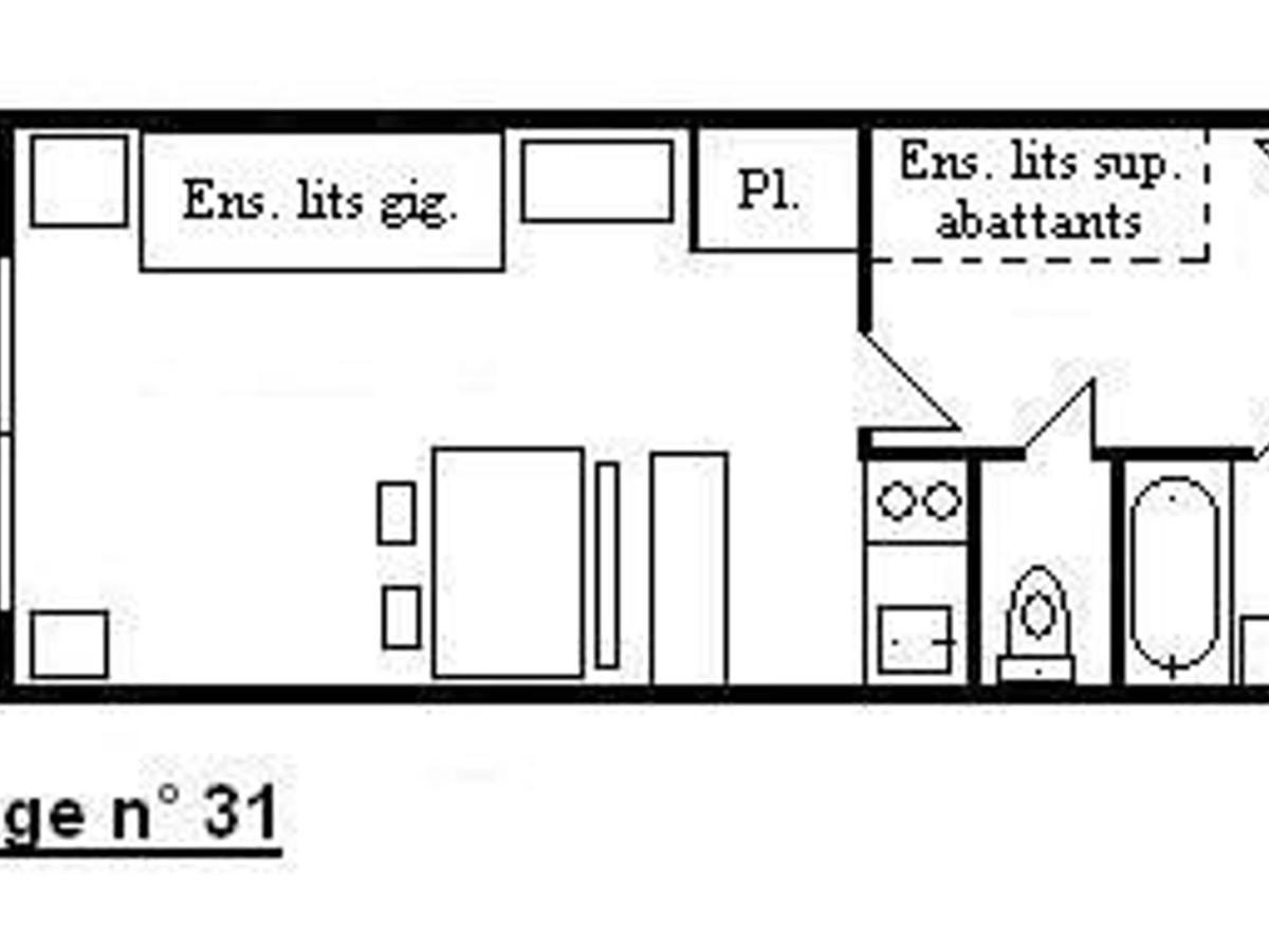 Appartement Meribel, 1 Piece, 4 Personnes - Fr-1-180-206 Ngoại thất bức ảnh